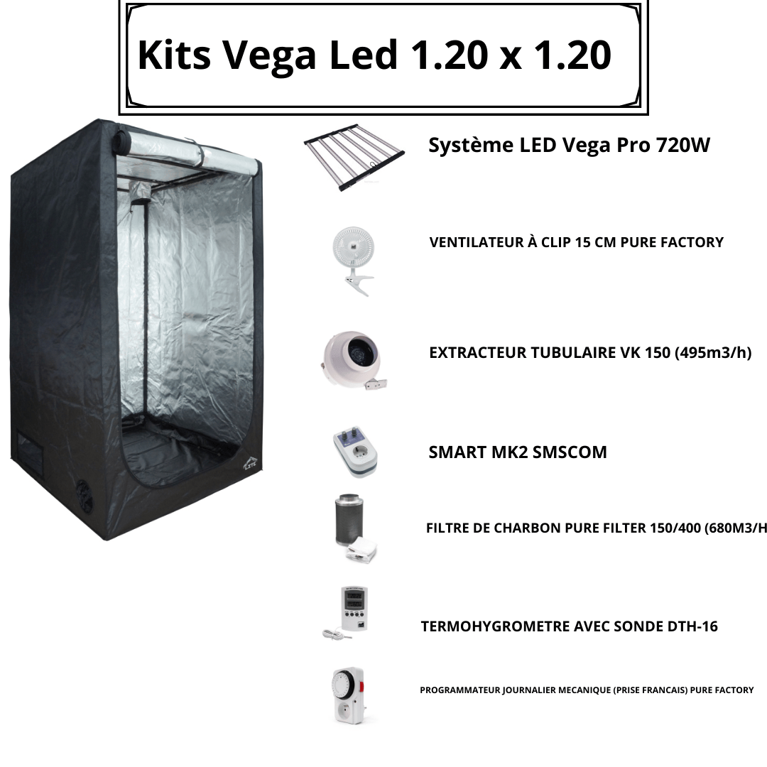 Kits Vega pro 720W 1.20X1.20.200