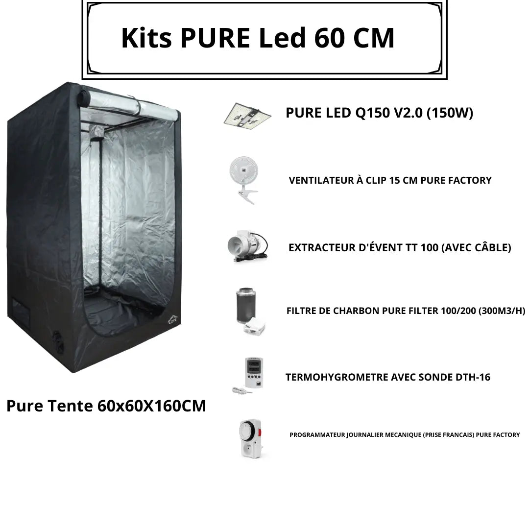 Kits complet 60 Pure Led Ma boutique