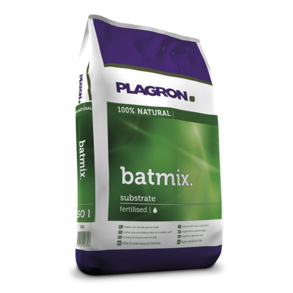 Plagron - Bat Mix - 50L - Terreau Natural à base de guano de chauve souris