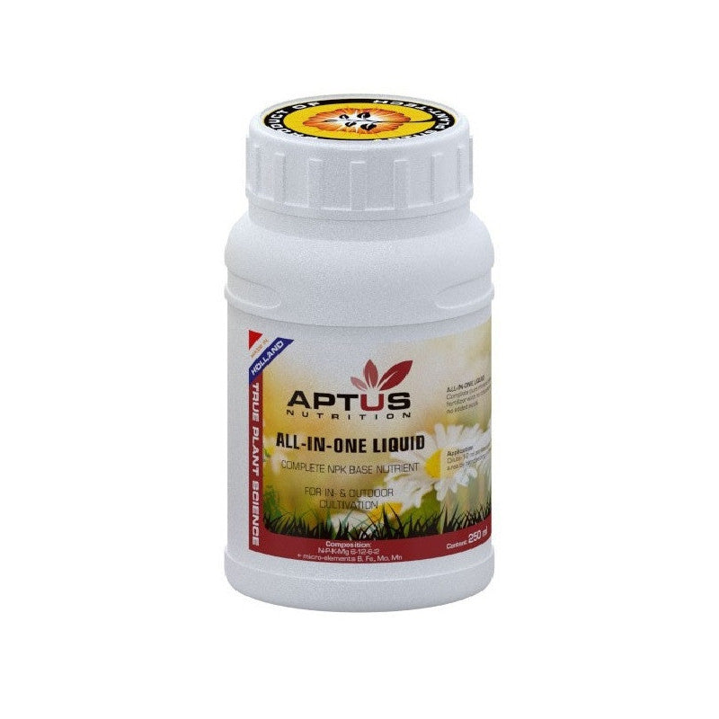 Aptus - All in One Liquid - 250ml - Engrais liquide croissance et floraison