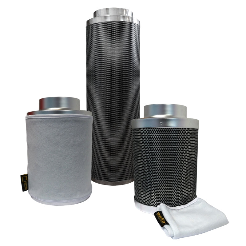 Carbon filter Pure Filter RC412 350m3/h - Ø100mm