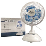 Winflex Clip Fan 20 cm / 15W – Ventilateur à pince avec support